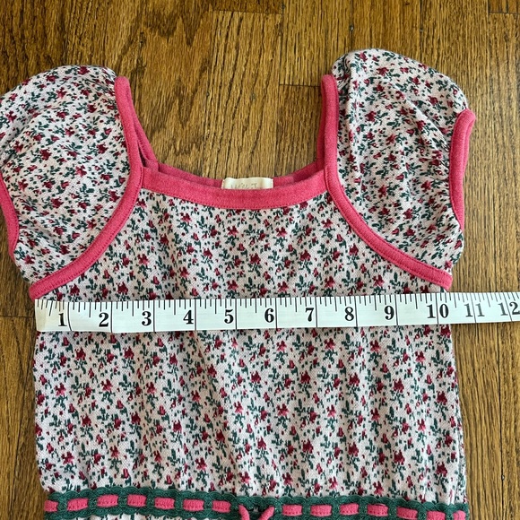 Matilda Jane Cap Sleeve Belted Floral Dress Size 4 - Picture 10 of 16